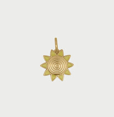 Charm Sole Smalto Giallo