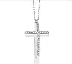 Collana donna Miluna Croci in oro bianco