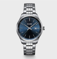 Anthéor Watch Steel Blue, Silver Colour
