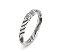 Bracciale Tubogas Croco Medio