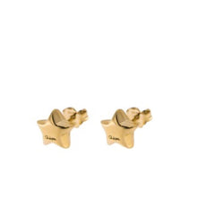 Orecchini Rue Des Mille Lobo Stella in argento 925 placcato oro giallo