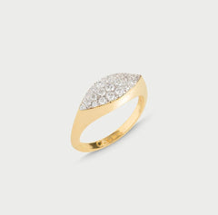 Anello Eye pavè