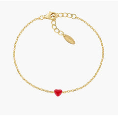 Bracciale Mio Cuoricino in Acciaio Dorato