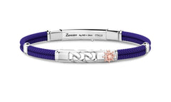 Bracciale Zancan in kevlar con maglia grumette.