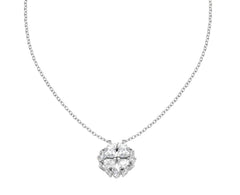 Collana Quadricuore Magnetico Bianco