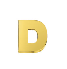 Iniziale D oro giallo DCHFD9341