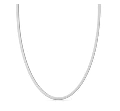 Collana a catena Zancan in argento.