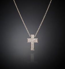 COLLANA PENDENTE SQUARED CROSS