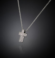 COLLANA PENDENTE SQUARED CROSS