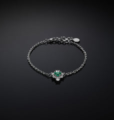 BRACCIALE CUORE EMERALD