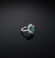 ANELLO CUORE EMERALD J19AWJ21014