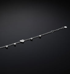 BRACCIALE CUORI SILVER