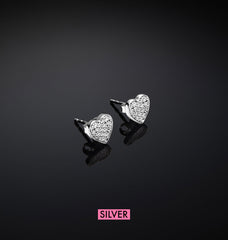 ORECCHINI CUORE Silver