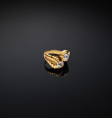 ANELLO BOLD Strass mis 16