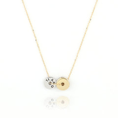 COLLANA LE SECRET CON DIAMANTI E MADREPERLA