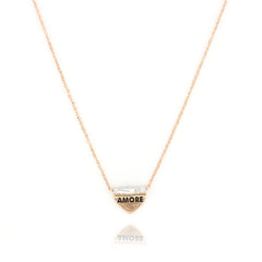 COLLANA LE SECRET CUORE CON PAVÉ DI DIAMANTI