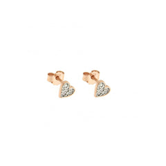 ORECCHINI LOBO MICRO ZIRCONI CUORE