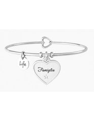 Bracciale Cuore-Famiglia