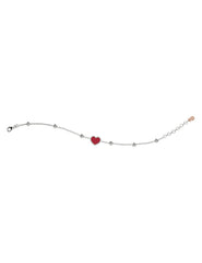 Bracciale con Cuore rosso