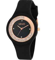 Orologio Liu-Jo LUXURY DANCING SPORT in Silicone - TLJ1418 Rose Gold Black