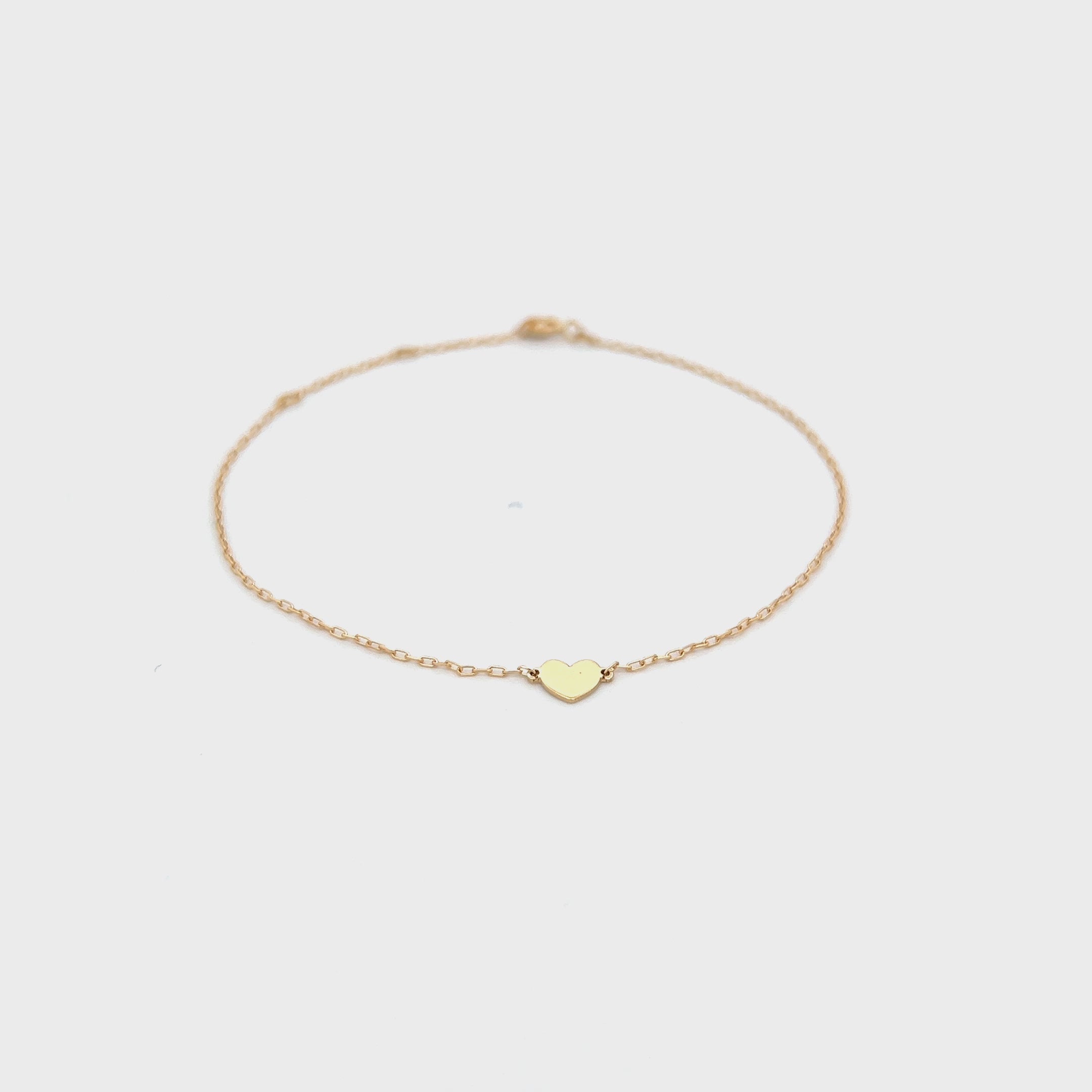 BRACCIALE CUORE - ORO18KT