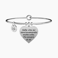 Bracciale Amore Kidult - Acciaio