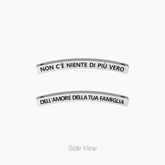 Bracciale Famiglia Kidult - Acciaio