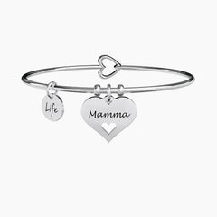 Bracciale Cuore-Mamma