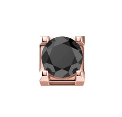 Diamante Nero Con Griffe Oro Rosa (0,05) DCHF3304. 005