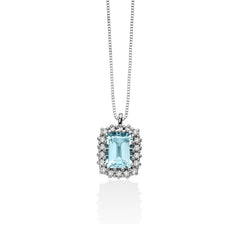 Collana Donna MILUNA Acquamarina - CLD3927