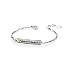 BRACCIALE TOGETHER MAMMA IN ARGENTO GIA347