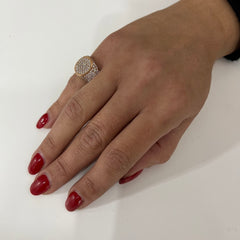 Anello Chevalier - Bianco