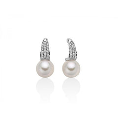 Orecchini Donna MILUNA collezione Perle Akoya 750 - PER2578