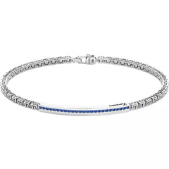 Bracciale zirconi blu