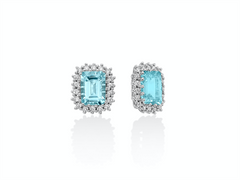 Orecchini Donna Miluna ERD2270 in oro bianco,