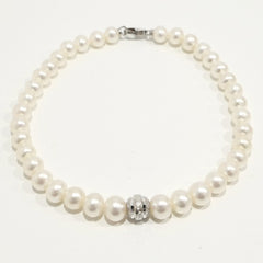 Bracciale Donna Miluna Perle In Oro Bianco PBR3080X