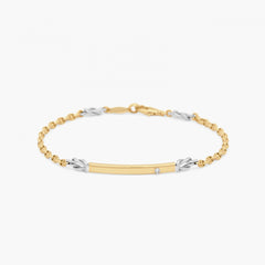 Zancan Bracciale Maglia Marina - Oro