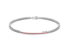 Bracciale zirconi rossi