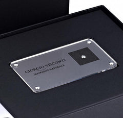 Blister Giorgio Visconti Diamante Naturale CT 0.15